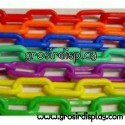 Gantungan Rantai Plastik Warna Tebal