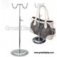 Gantungan Tas Stainless Display Hanger Toko Butik model W