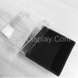 Kotak Perhiasan Kalung Anting Cincin Aksesoris Box Bludru Mini