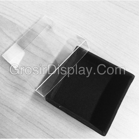 Kotak Perhiasan Kalung Anting Cincin Aksesoris Box Bludru Mini