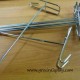 Gantungan Aksesoris Hook Ram Krom Medium 15 cm Display Perlengkapan Toko