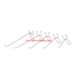Gantungan Aksesoris Hook Ram Krom Medium 20 cm Display Perlengkapan Toko