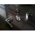 Siku Penyangga Rak Buku Gantung Stainless Display Ruang