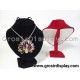 Display Kalung Mini Bludru Set Anting Pajangan Display Toko Perlengkapan Seserahan
