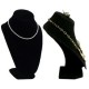 Display Tempat Kalung Besar Rak Bludru Pajang Syal