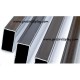 Pipa Kotak Stainless 1,2 m