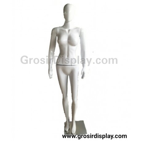 Patung Manekin Cewe Full Body Wanita Fiber Display Baju Perlengkapan Toko Butik