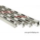 Tiang Braket Stainless 1,8 m Penyangga Rak Kayu Kaca