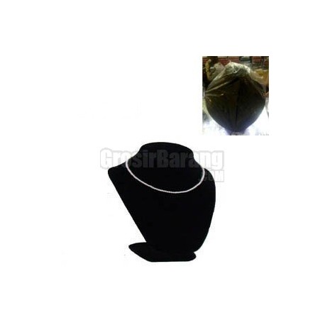 Display Tempat Kalung Rak Beludru