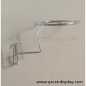 Display Pajangan Topi Gantungan Hook Ram Stainless Chrome Kuat